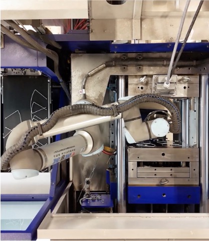Injection molding shop floor